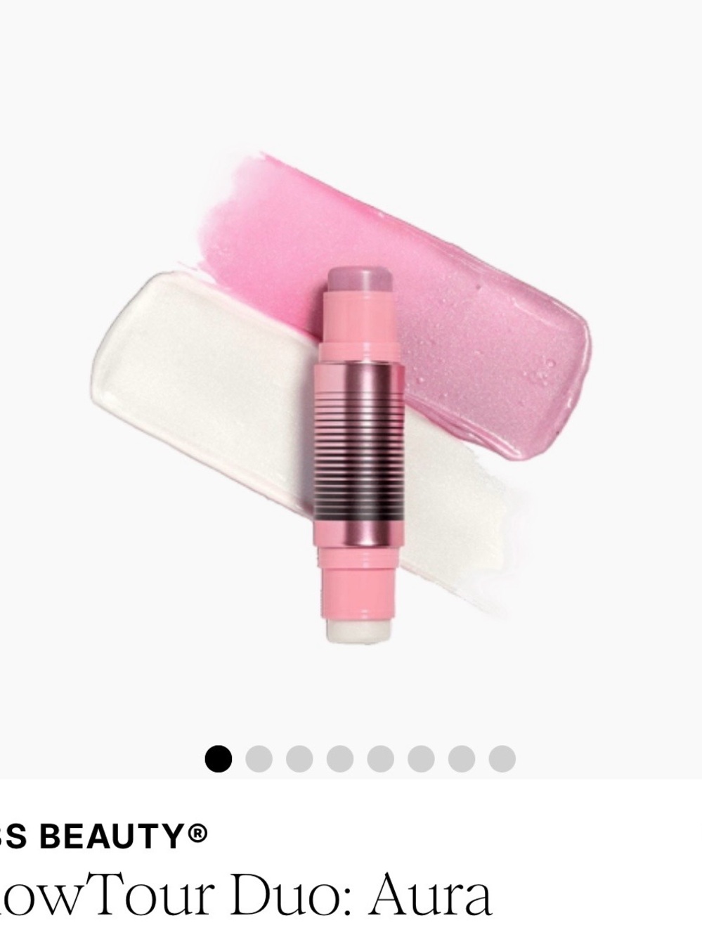 GlowTour Duo Stick - Aura Pink Highlighter & Balm